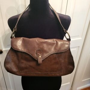 Fina Firenze y2k Brown Small Bag  Hobo Small Bag Baguette Vintage